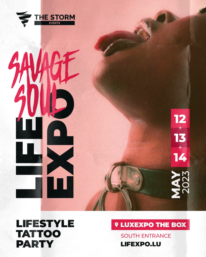 affiche convention tatouage