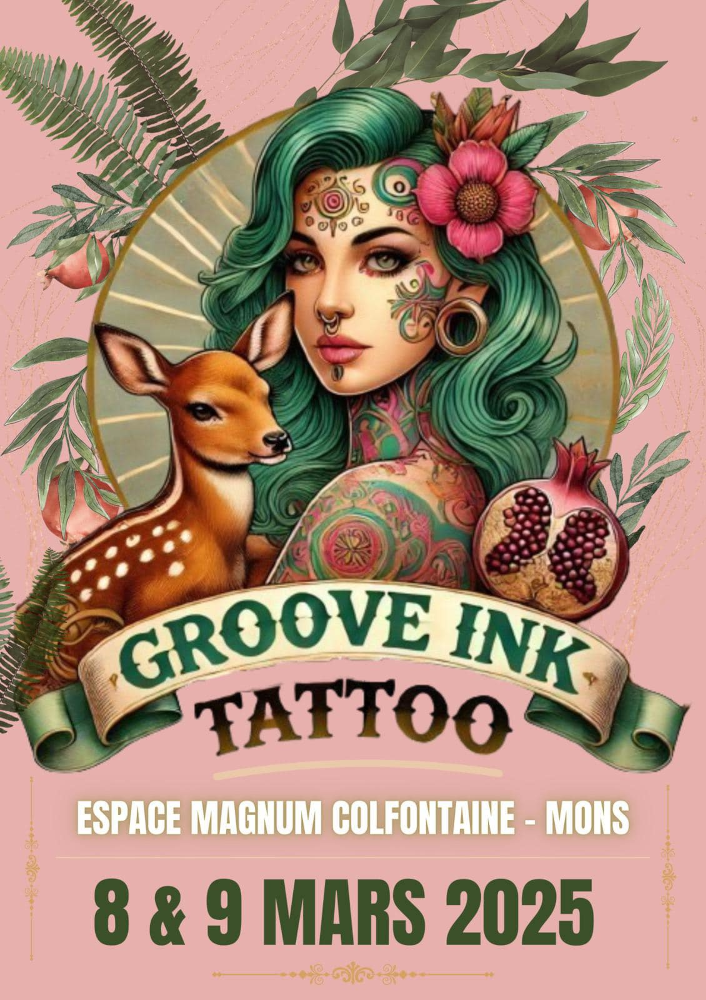 affiche convention tatouage